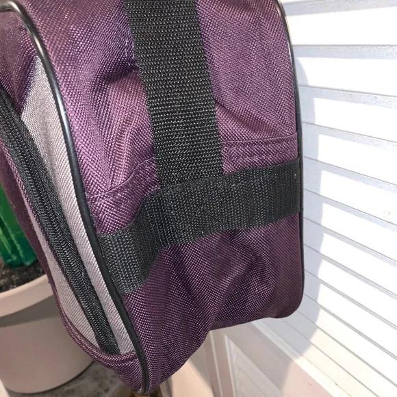 American Tourister Carry on travel bag Purple 16” X 11” X 6”